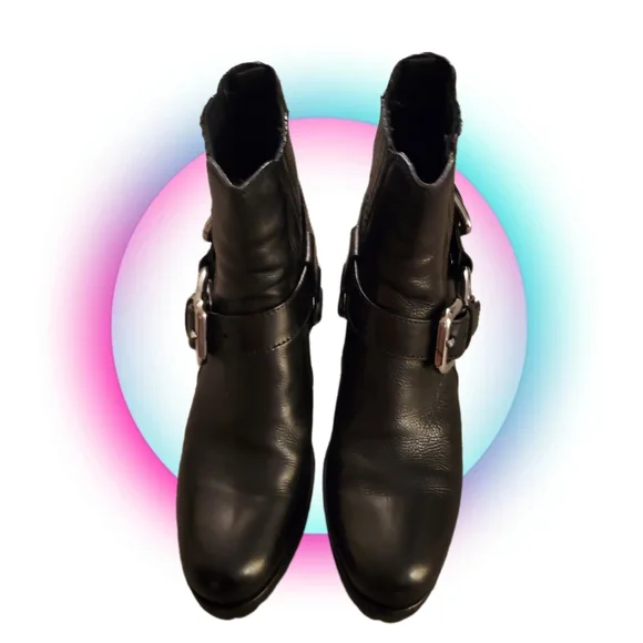 MIU MIU Motorcycle Harness Boots - Picture 6 of 14